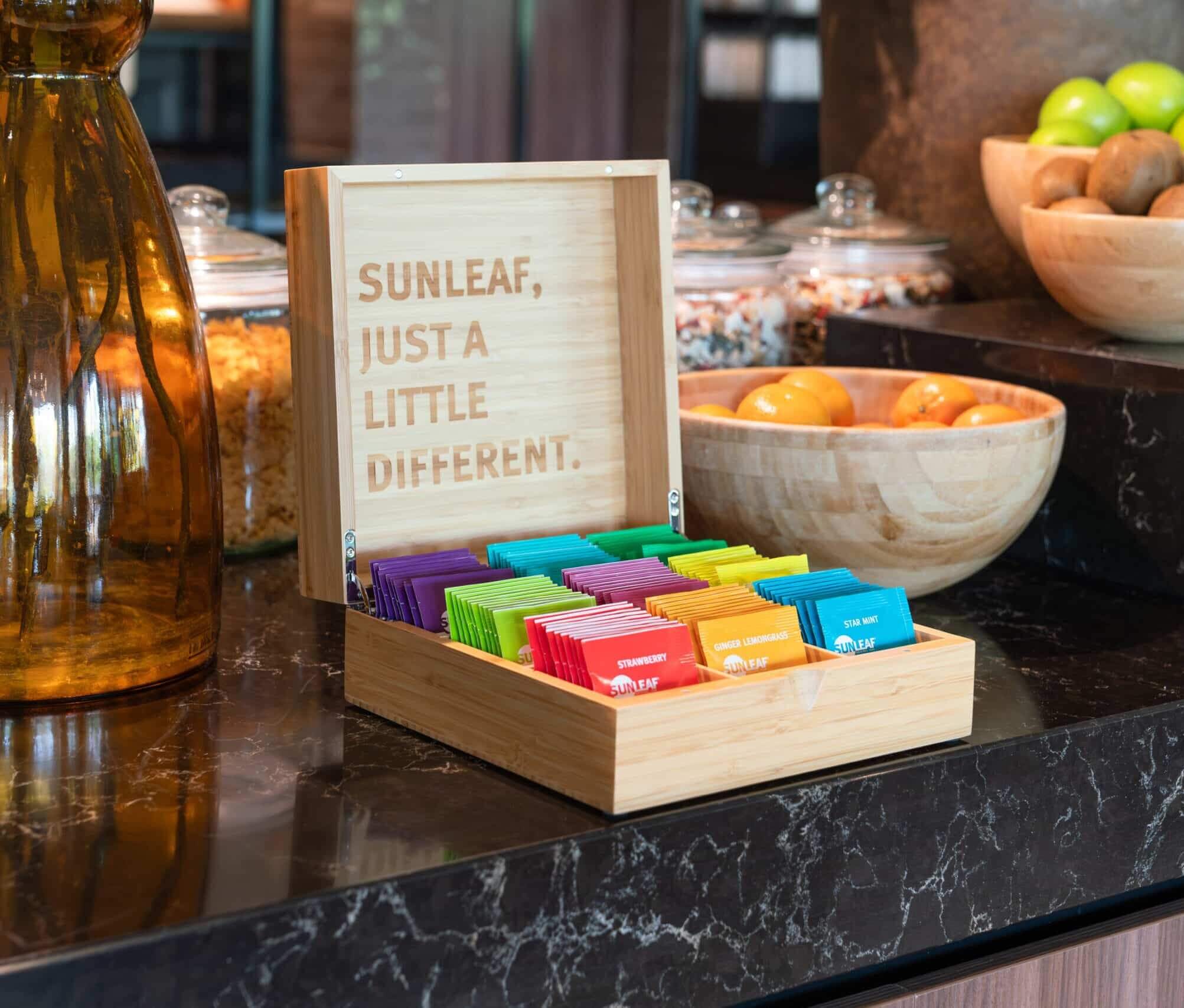 Sunleaf ontbijtbuffet thee tea