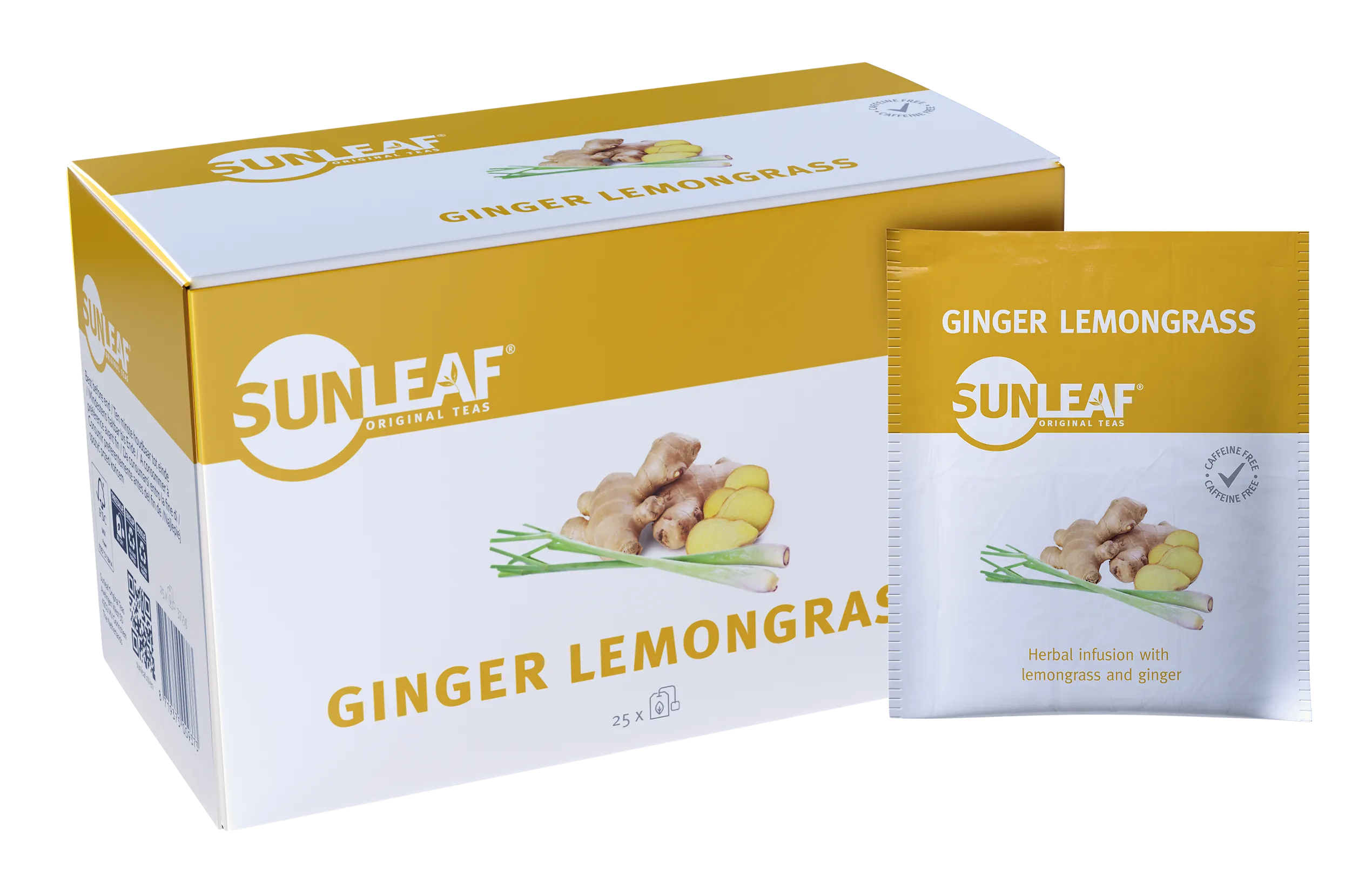 Sunleaf Ginger Lemongrass with envelope