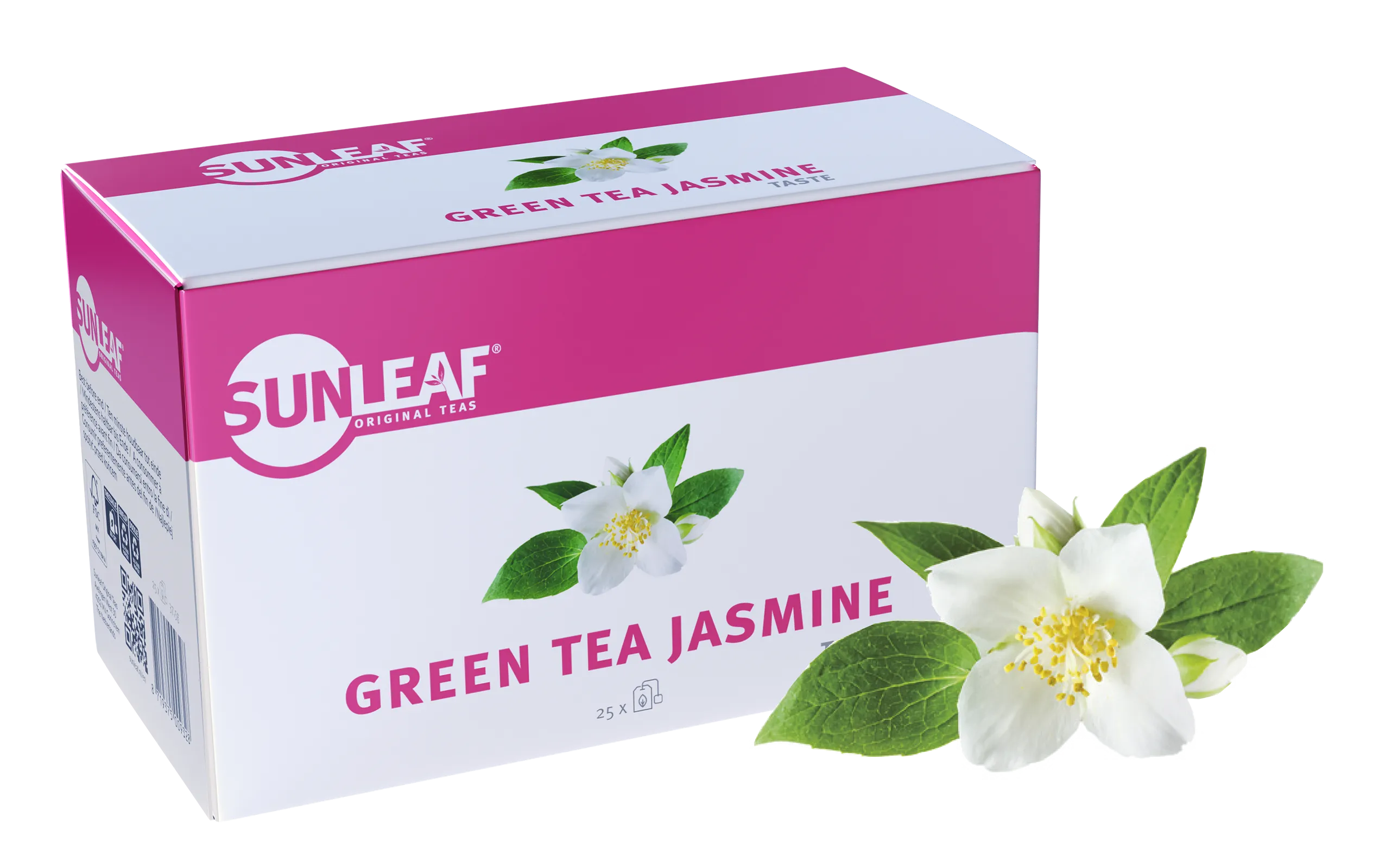 Sunleaf Green Tea Jasmine with ingredients