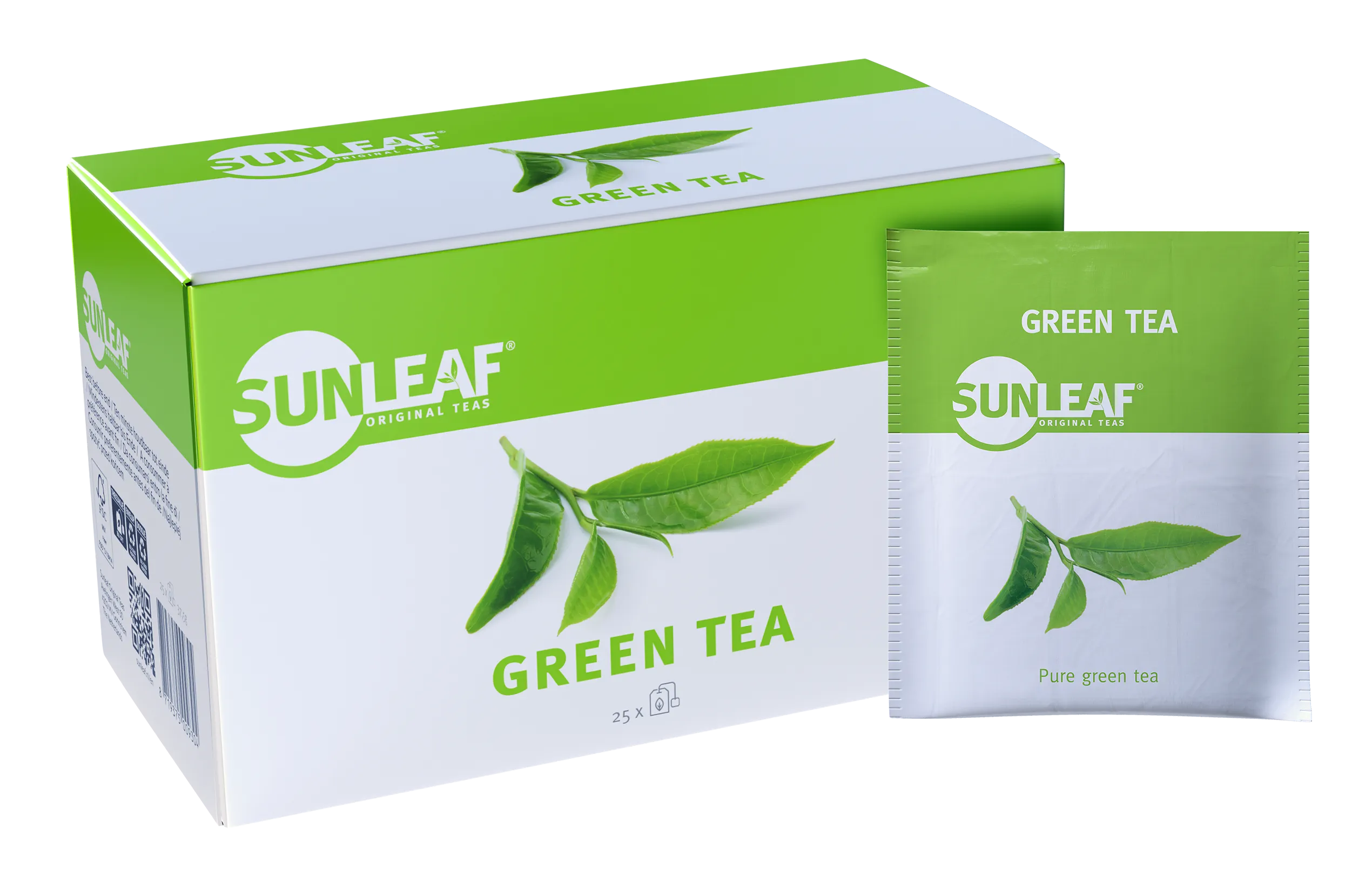 Sunleaf Green Tea with envelope