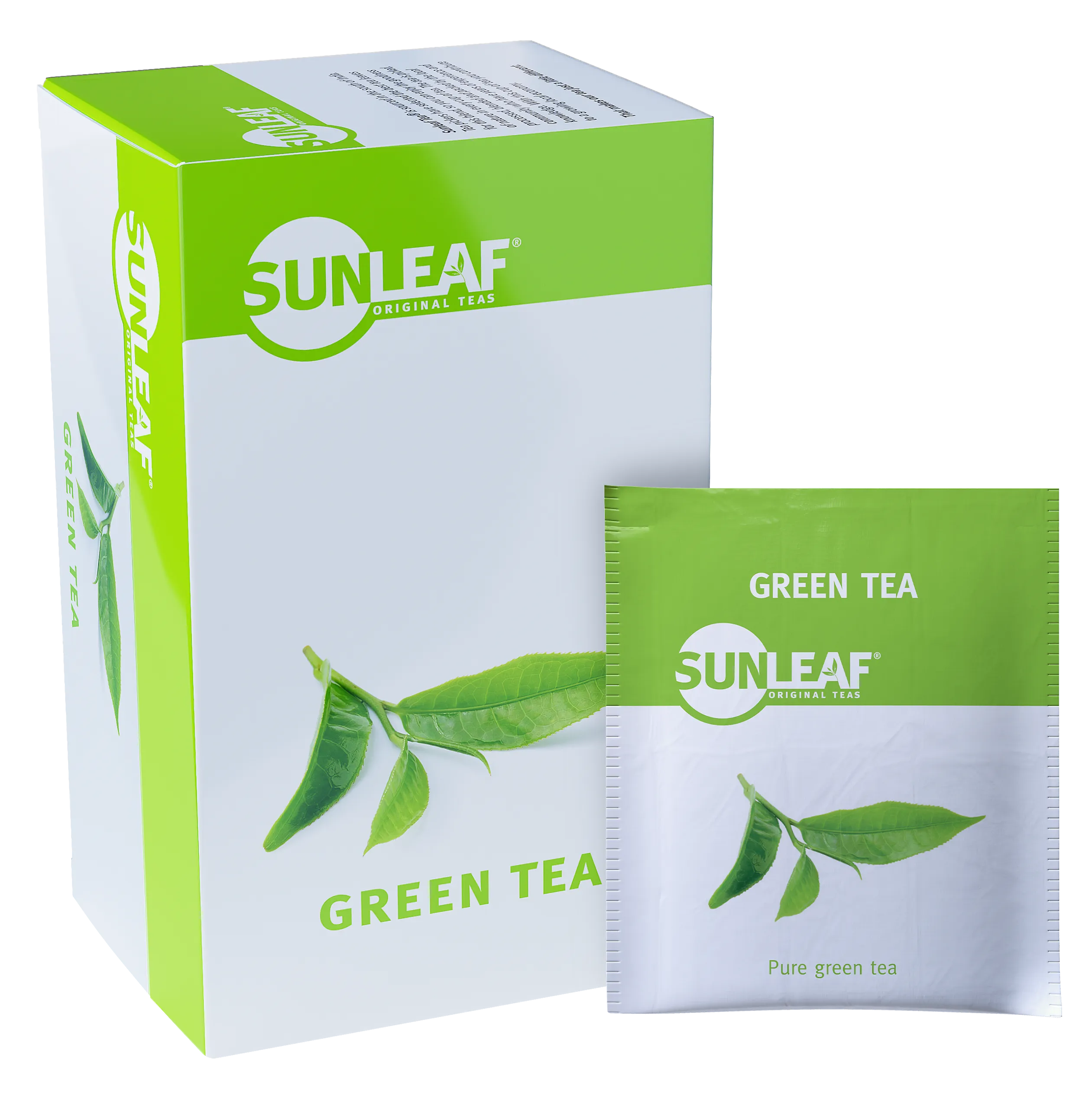 Sunleaf Green Tea with envelope