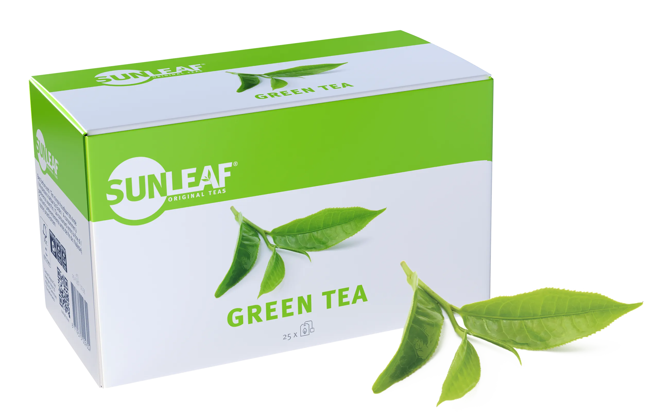 Sunleaf Green Tea with ingredients