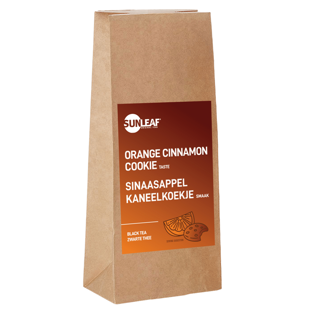 Sunleaf losse thee Sinaasappel kaneelkoekje smaak